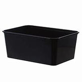 Container Rectangle Freezer Grade BLACK
